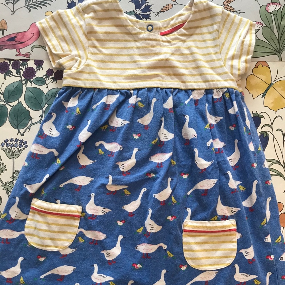 Mini Boden duck hopscotch dress